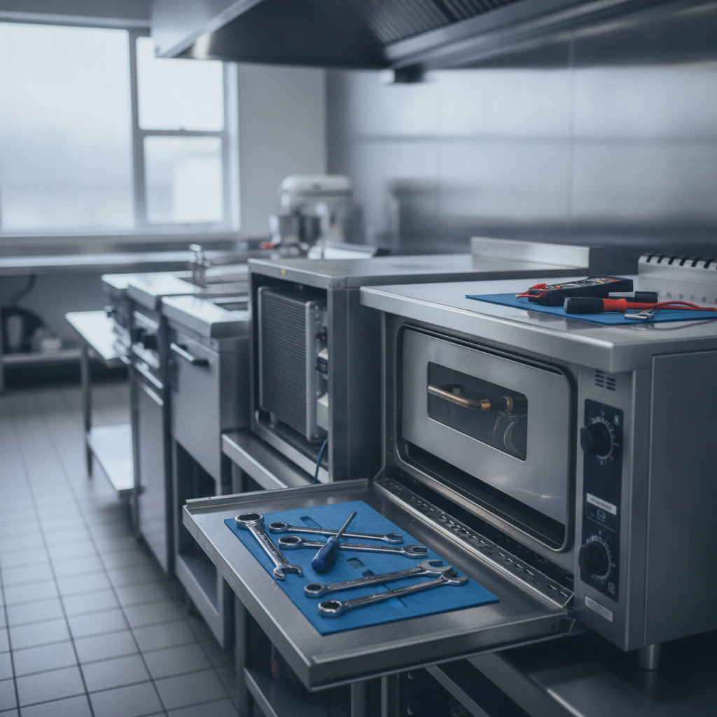 Commercial Appliance Repair  - no faces and no text