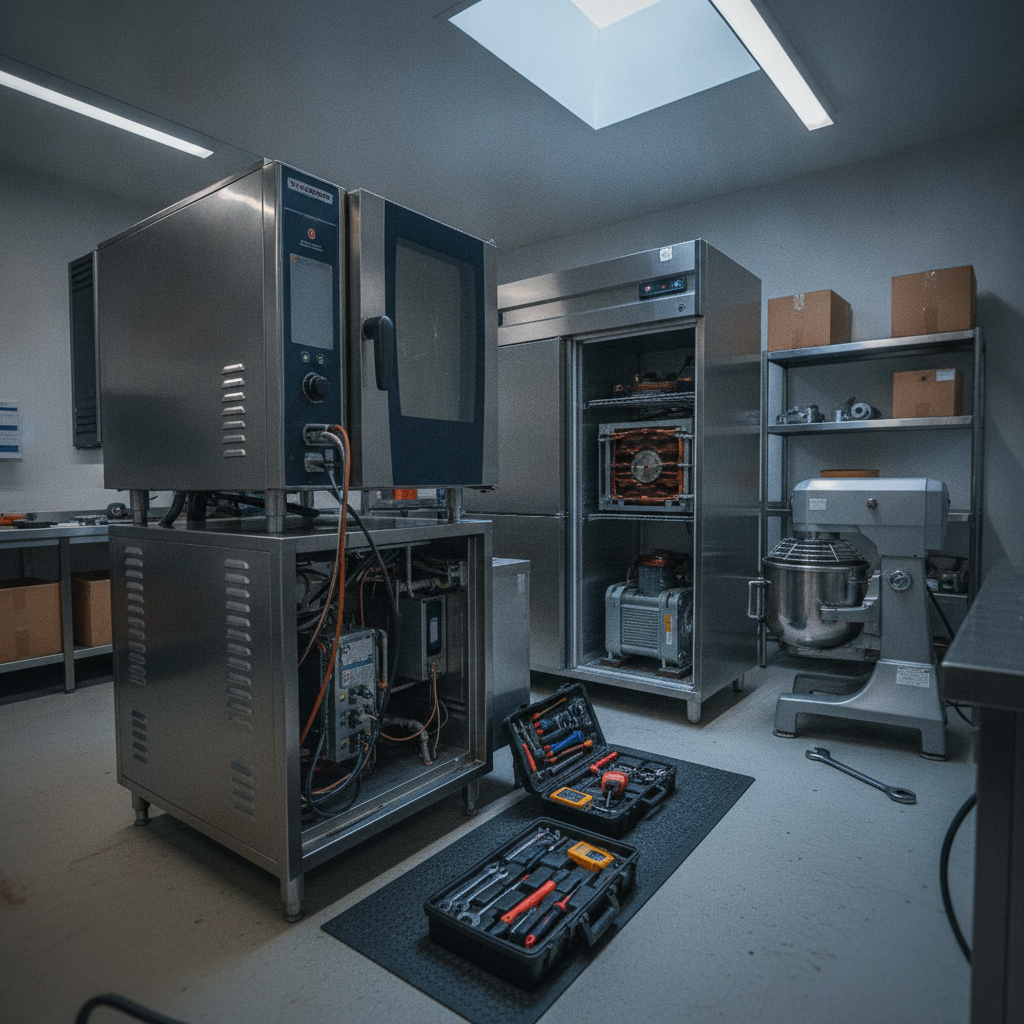 Commercial Appliance Repair - no faces and no text