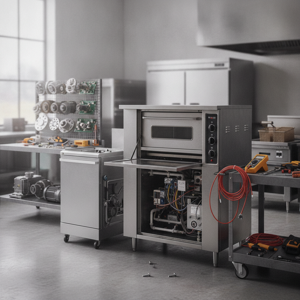 Commercial Appliance Repair  - no faces and no text