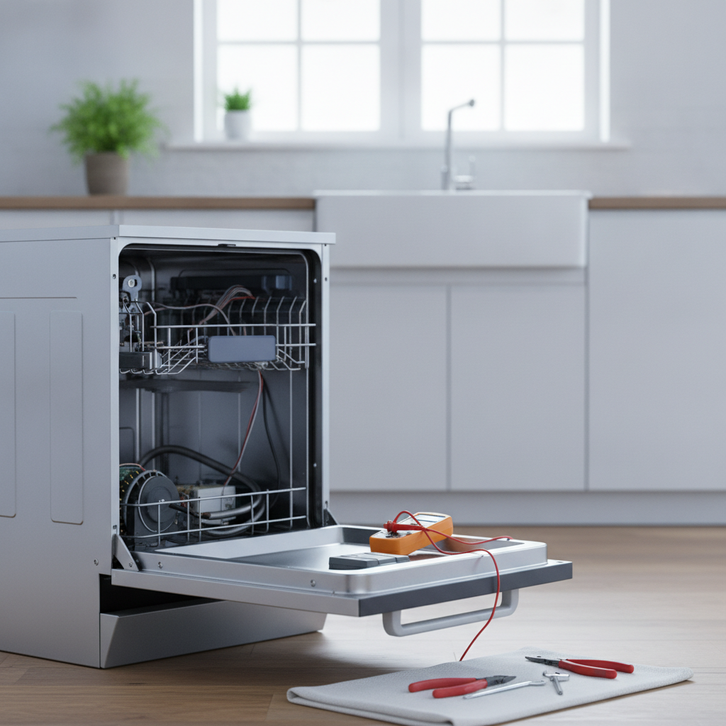 Dishwasher Repair - no faces and no text